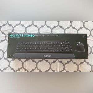 Logitech MX Keys S Combo Keyboard and MX Master 3S Mouse Black NEW